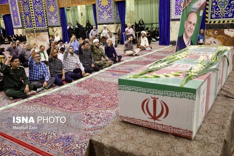 وداع با دانشمند شهید هسته‌ای - یزد