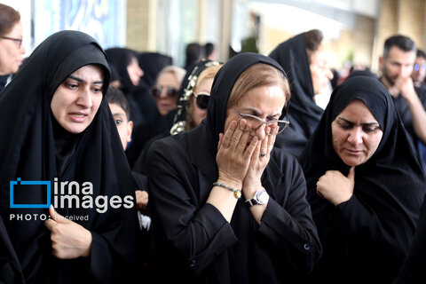 تشییع پیکر شهید دو ماهه «رایان قاسمیان»