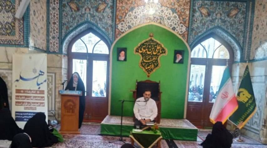 بانوان زائر رضوی میهمان ویژه برنامه "جشن مباهله" شدند