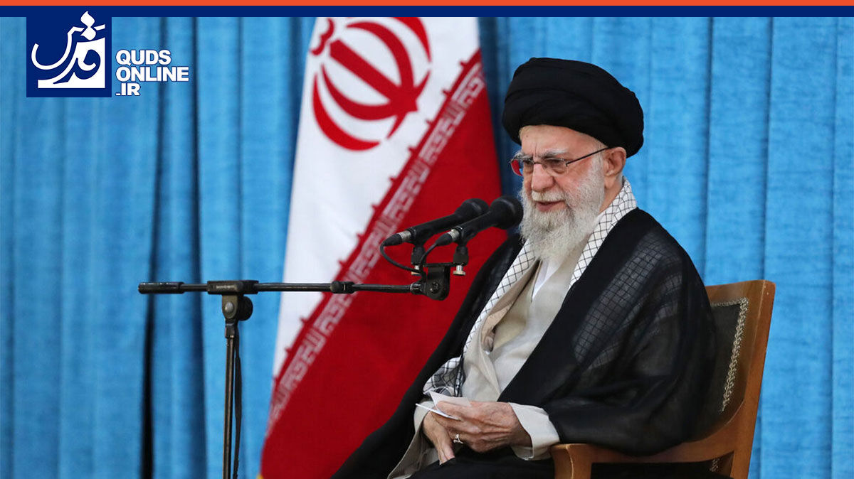 فیلم | اشاره‌ی رهبر معظم انقلاب به حرکت پُرمعنای بانوی مجری تلویزیون در مقابل حمله دشمن