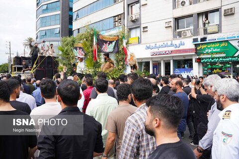 وداع بابلی‌ها با پنجمین شهید مدافع وطن و راه قدس
