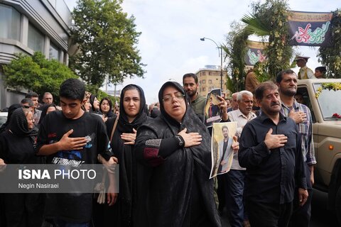 وداع بابلی‌ها با پنجمین شهید مدافع وطن و راه قدس