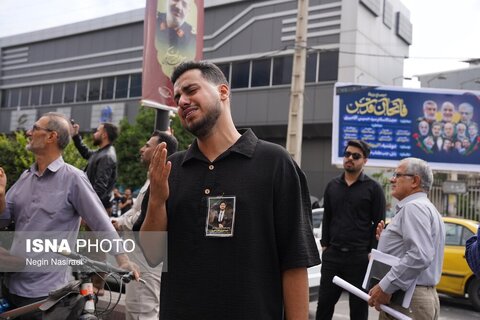 وداع بابلی‌ها با پنجمین شهید مدافع وطن و راه قدس