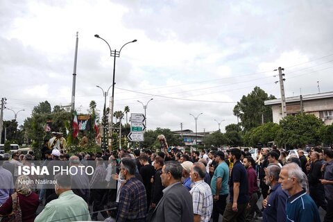 وداع بابلی‌ها با پنجمین شهید مدافع وطن و راه قدس