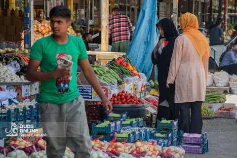 رونق در بازار میوه و تره‌بار