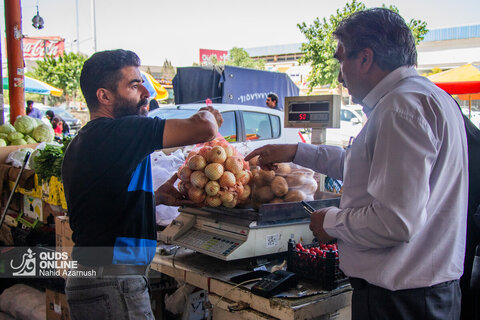 رونق در بازار میوه و تره‌بار