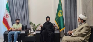 دیدار معاون امور بین‌الملل آستان قدس رضوی با عالم دینی کشور هندوستان
