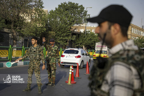 ایست و بازرسی در تهران