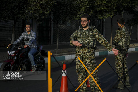 ایست و بازرسی در تهران