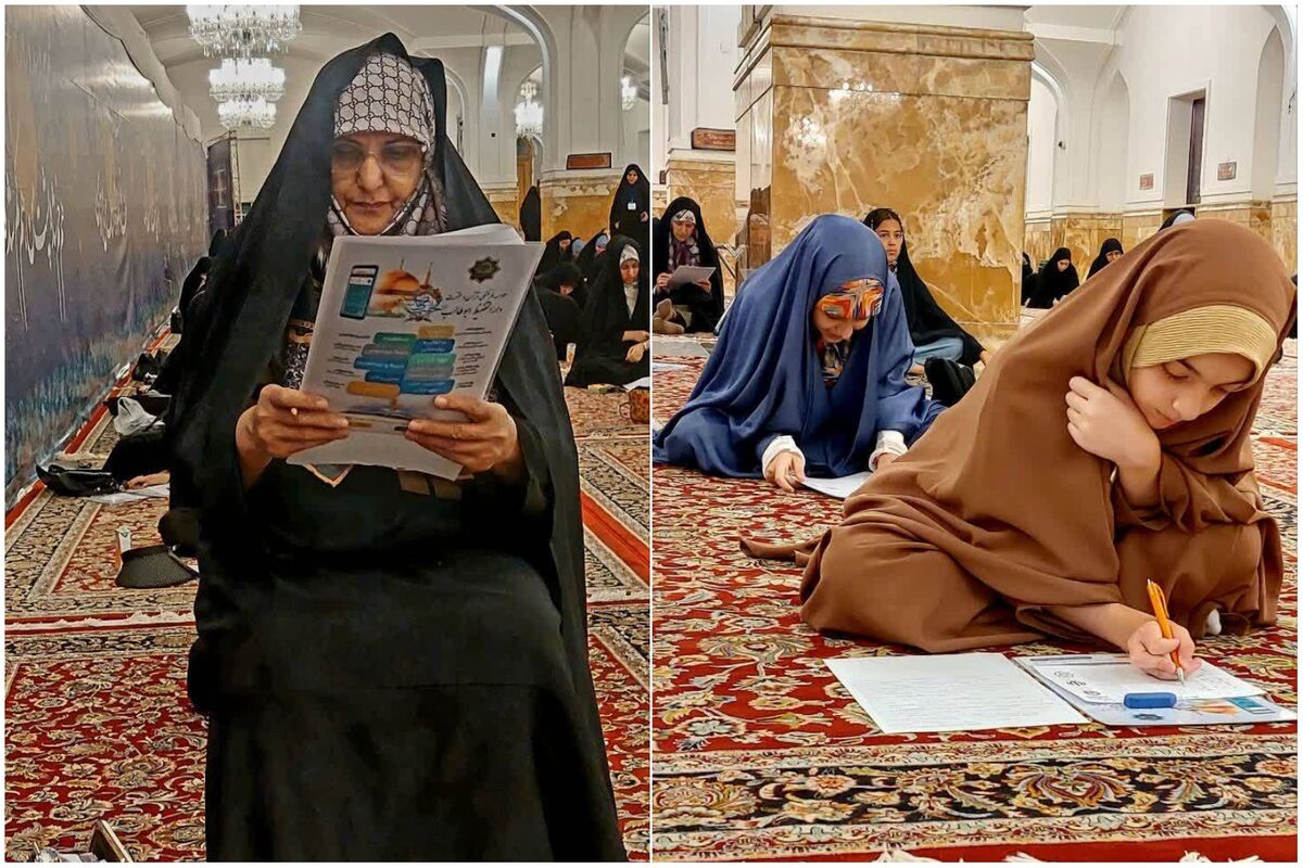 رقابت ۵۰۰ حافظ قرآن کریم در حرم مطهر رضوی