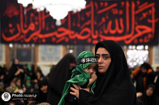 برگزاری آیین شیرخوارگان حسینی در نخستین جمعه ماه محرم در حرم رضوی