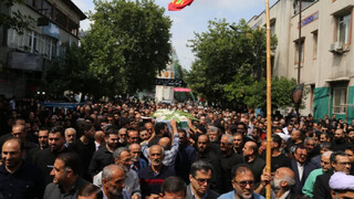 تشییع باشکوه پیکر مطهر سرباز وطن در ساری