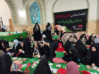 فعالیت کارگاه دوخت لباس شیرخوارگان حضرت علی اصغر(ع) در حرم مطهر رضوی پایان یافت
