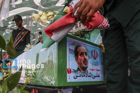 تشییع شهدای اقتدار در تهران