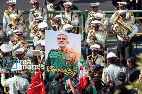 تشییع شهدای اقتدار در تهران