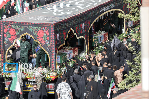 تشییع شهدای اقتدار در تهران