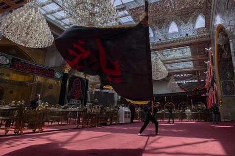 آغاز عزاداری حسینی در بینالحرمین