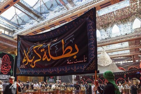 آغاز عزاداری حسینی در بینالحرمین