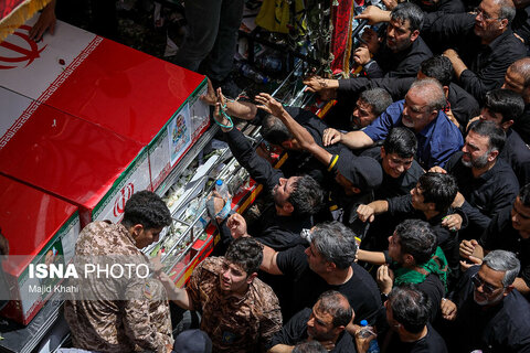 تشییع شهدای اقتدار در تهران