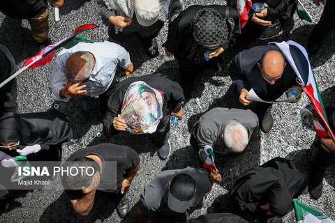 تشییع شهدای اقتدار در تهران