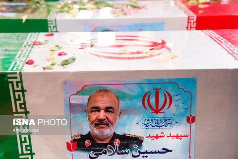 تشییع شهدای اقتدار در تهران