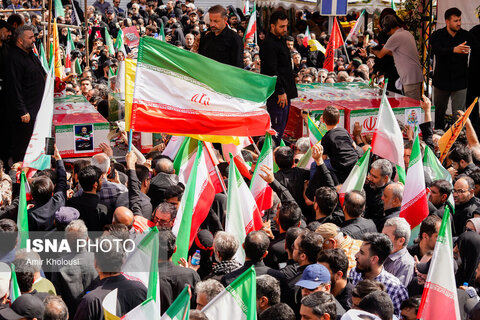 تشییع شهدای اقتدار در تهران