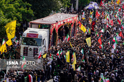 تشییع شهدای اقتدار در تهران