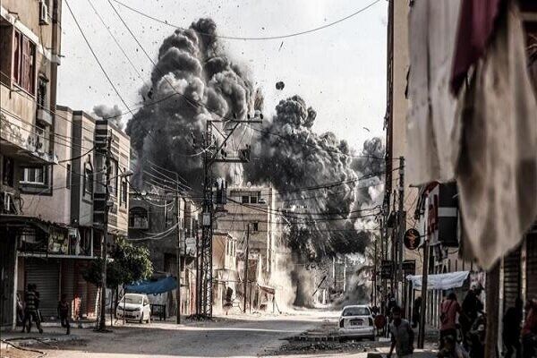 ۱۱ شهید در بمباران بازاری از سوی رژیم صهیونیستی در شرق شهر غزه