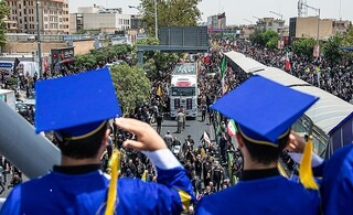 پیام همبستگی ایرانیان به جهان؛ بازتاب گسترده مراسم تشییع شهدای اقتدار ایران در رسانه‌های جهان