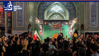 فیلم | عزاداری متفاوت قوچانی ها در حسینیه حرم