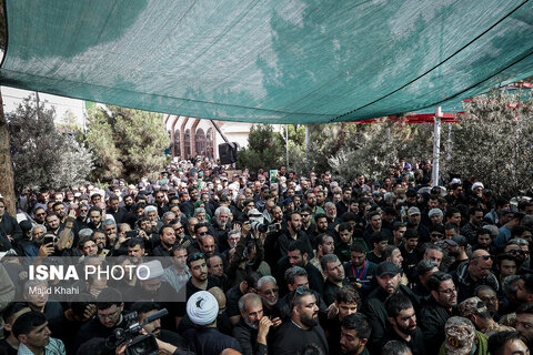 مراسم خاکسپاری شهید سرلشکر امیرعلی حاجی‌زاده - تهران