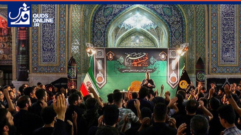 عزاداری متفاوت قوچانی ها در حسینیه حرم
