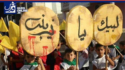برگزاری آیین عزاداری ماه محرم در شهر نبطیه، جنوب لبنان