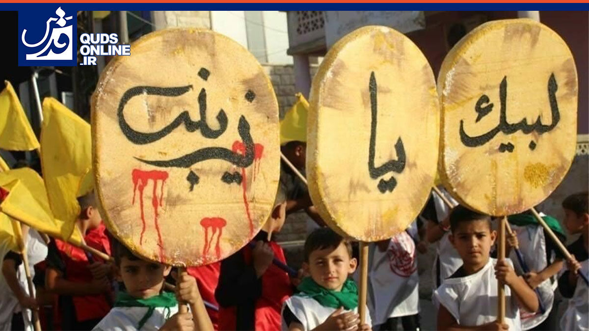 فیلم | برگزاری آیین عزاداری ماه محرم در شهر نبطیه، جنوب لبنان