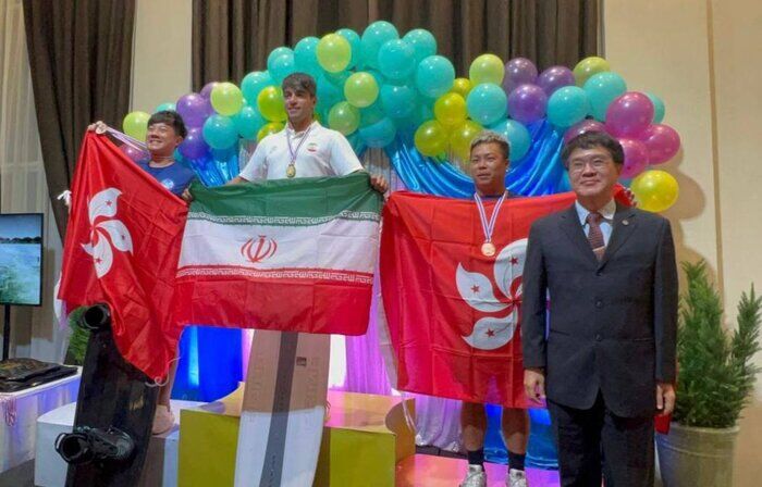 سبحانی قهرمان اسکی روی آب آسیا شد