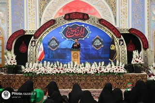 برگزاری ویژه‌برنامه‌های دهه نخست محرم در حرم مطهر رضوی با شعار «ما ملت امام حسینیم»