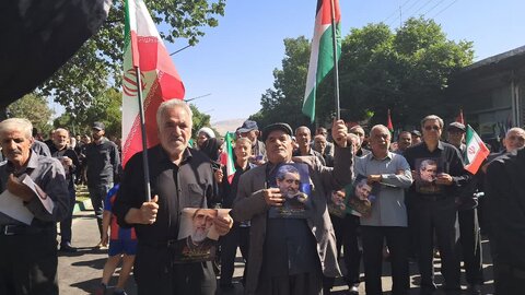 وداع با شهید اقتدار «حاج رمضان» در سنقرو کلیایی