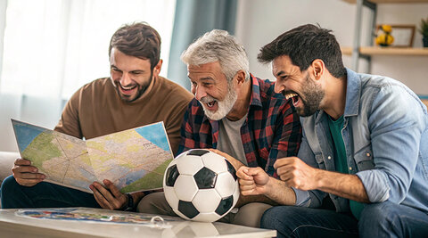 سفر هوایی برای تماشای مسابقات فوتبال در شهرهای اروپایی و آسیایی