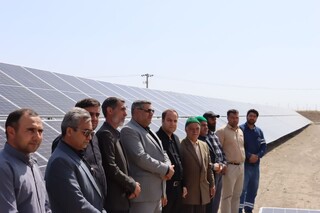 احداث ٣ مگاوات نیروگاه خورشیدی بخش کشاورزی در جلگه‌رخ