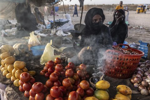 فرار آوارگان سودانی به کشور چاد