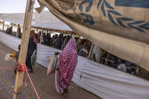 فرار آوارگان سودانی به کشور چاد