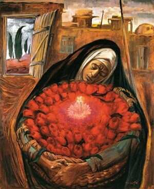 گفتوگو با استاد کاظم چلیپا از هنرمندان صاحبنام معاصر/ اوج عاشورایی در نقاشی اصیل ایرانی
