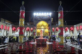 مراسم عزاداری شب تاسوعای حسینی در حرم مطهر رضوی برگزار می‌شود