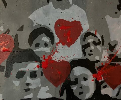 آثار جدید علی میرفتاح از شهدای حمله اسرائیل/ با هنر از شهدای اخیر یاد کنیم