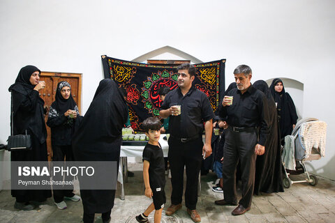عزاداری در خانه تاریخی شیخ‌الاسلام - اصفهان