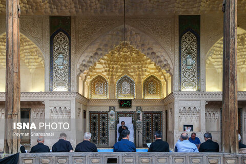 عزاداری در خانه تاریخی شیخ‌الاسلام - اصفهان