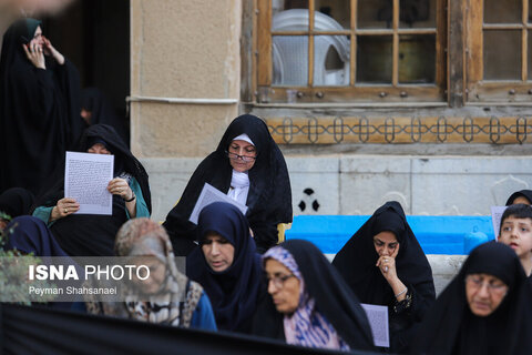 عزاداری در خانه تاریخی شیخ‌الاسلام - اصفهان