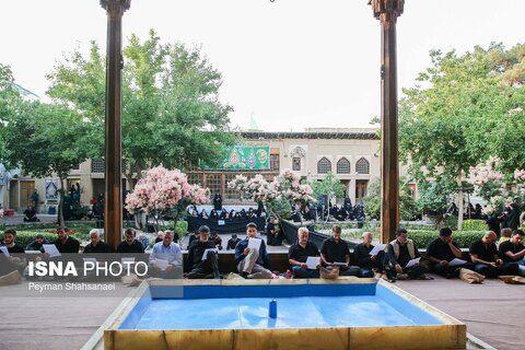 عزاداری در خانه تاریخی شیخ‌الاسلام - اصفهان