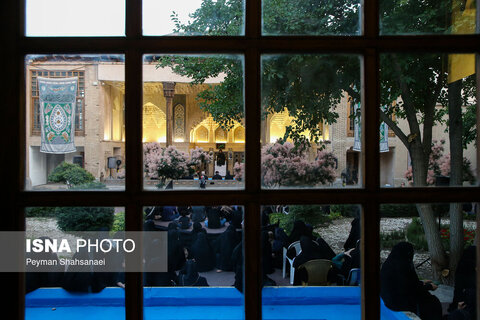 عزاداری در خانه تاریخی شیخ‌الاسلام - اصفهان