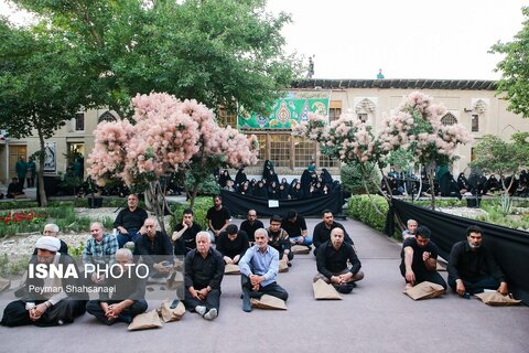 عزاداری در خانه تاریخی شیخ‌الاسلام - اصفهان